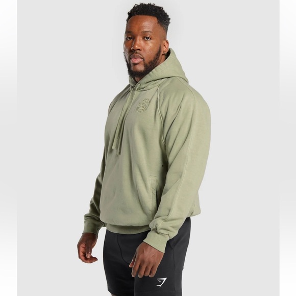 Gymshark Premium Legacy Hoodie XL Green - Picture 7 of 8